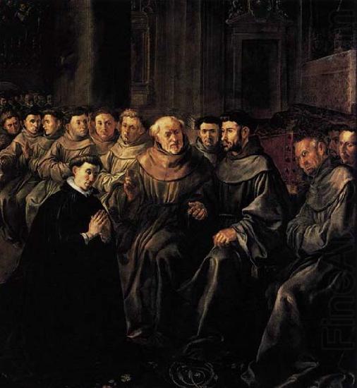 HERRERA, Francisco de, the Elder St Bonaventure Enters the Franciscan Order china oil painting image